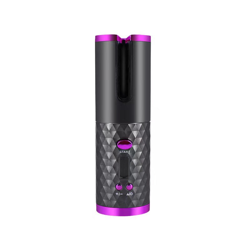 Nouveau fer à boucler automatique portable – rechargeable USB avec écran LCD intelligent – Mini boucleur