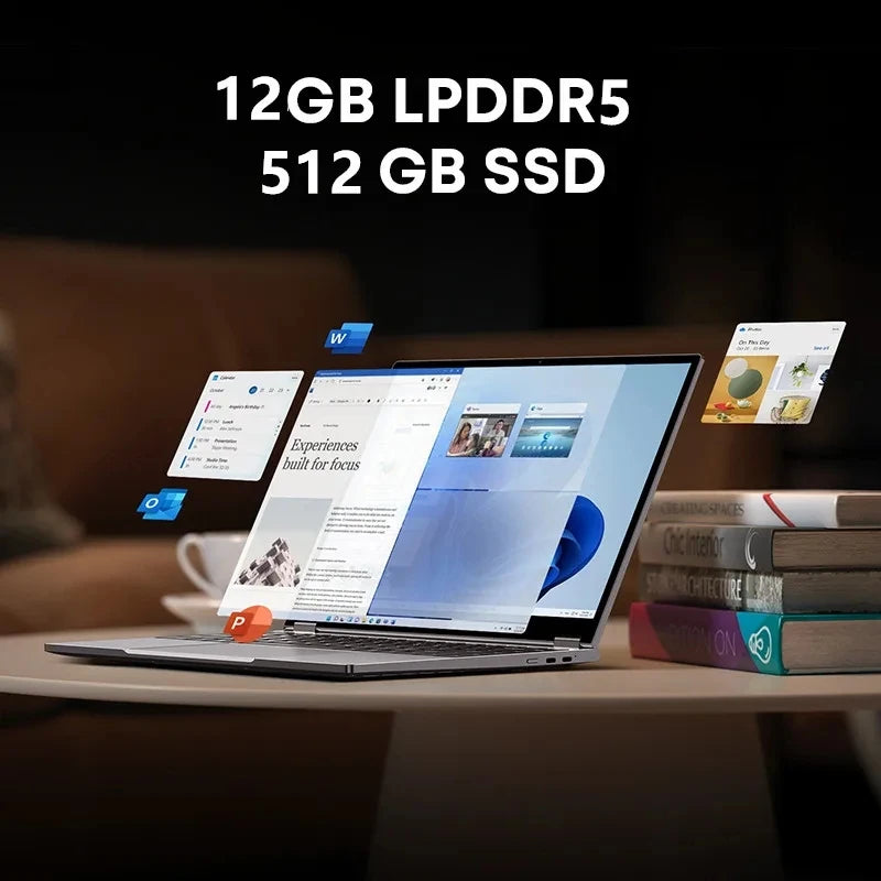 CHUWI-Ordinateur Portable ,Tablette 2 en 1, Écran Tactile 13.5 Pouces, 12 Go LPDDR5, 512 Go SSD