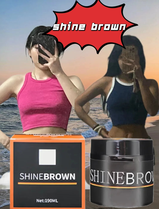 Crème auto-bronzante pour la peau