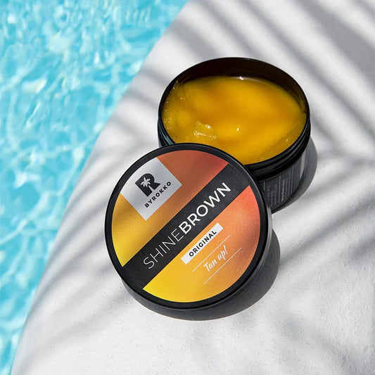 Crème auto-bronzante pour la peau