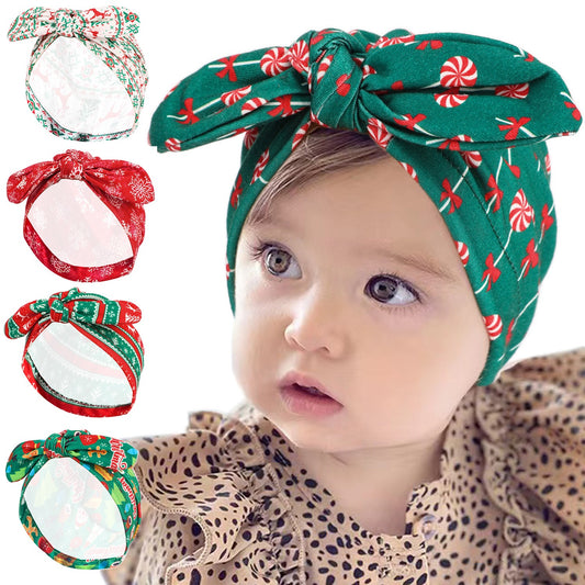 Baby headband with decorative bow