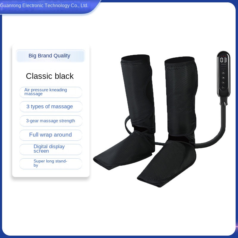 Appareil de massage des jambes avec chauffage, thermothérapie