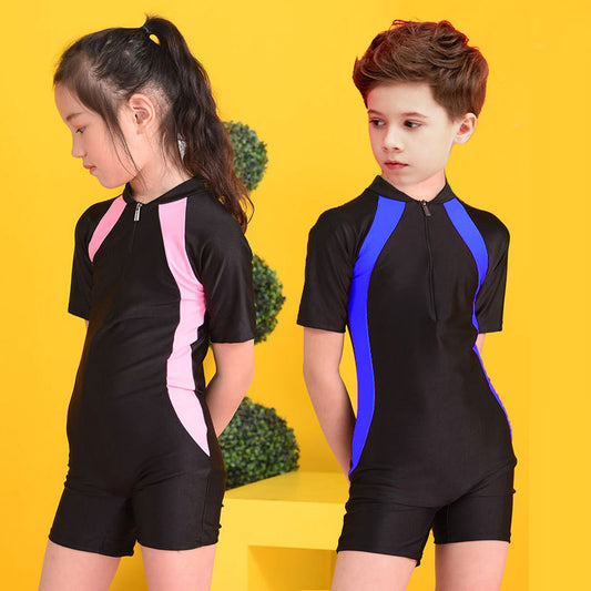 Maillot de bain anti-UV pour garçons et filles, combinaison de plongée