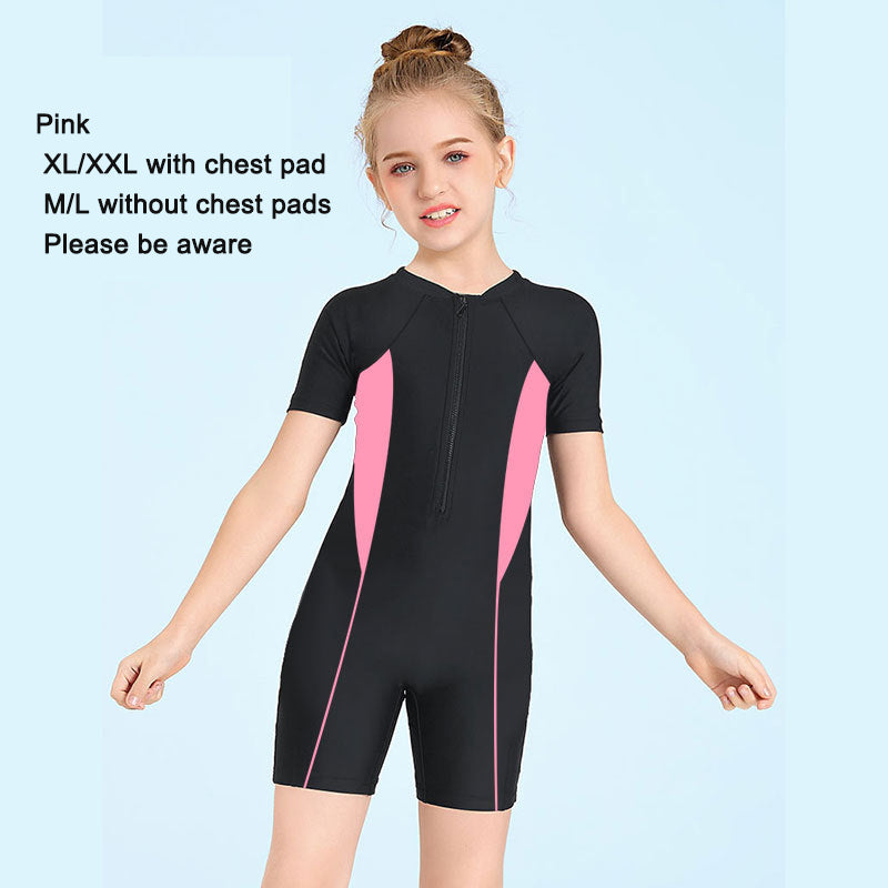 Maillot de bain anti-UV pour garçons et filles, combinaison de plongée