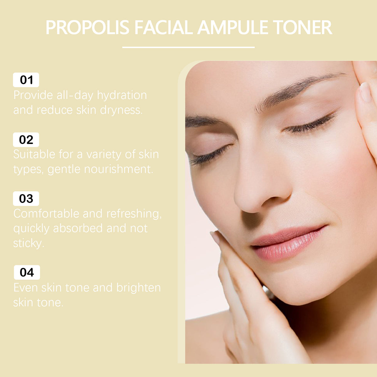 Tonique Hydratant à la Propolis & aux Céramides – 100 ml