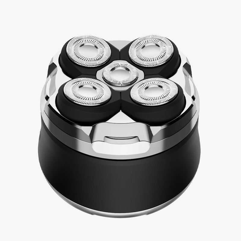 Complete shower gel, 5-point razor, rechargeable men's razor, beard trimmer, bald head machine