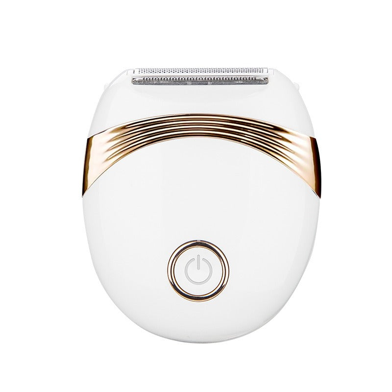 Mini portable electric epilator for the whole body, underarms and intimate areas of women.