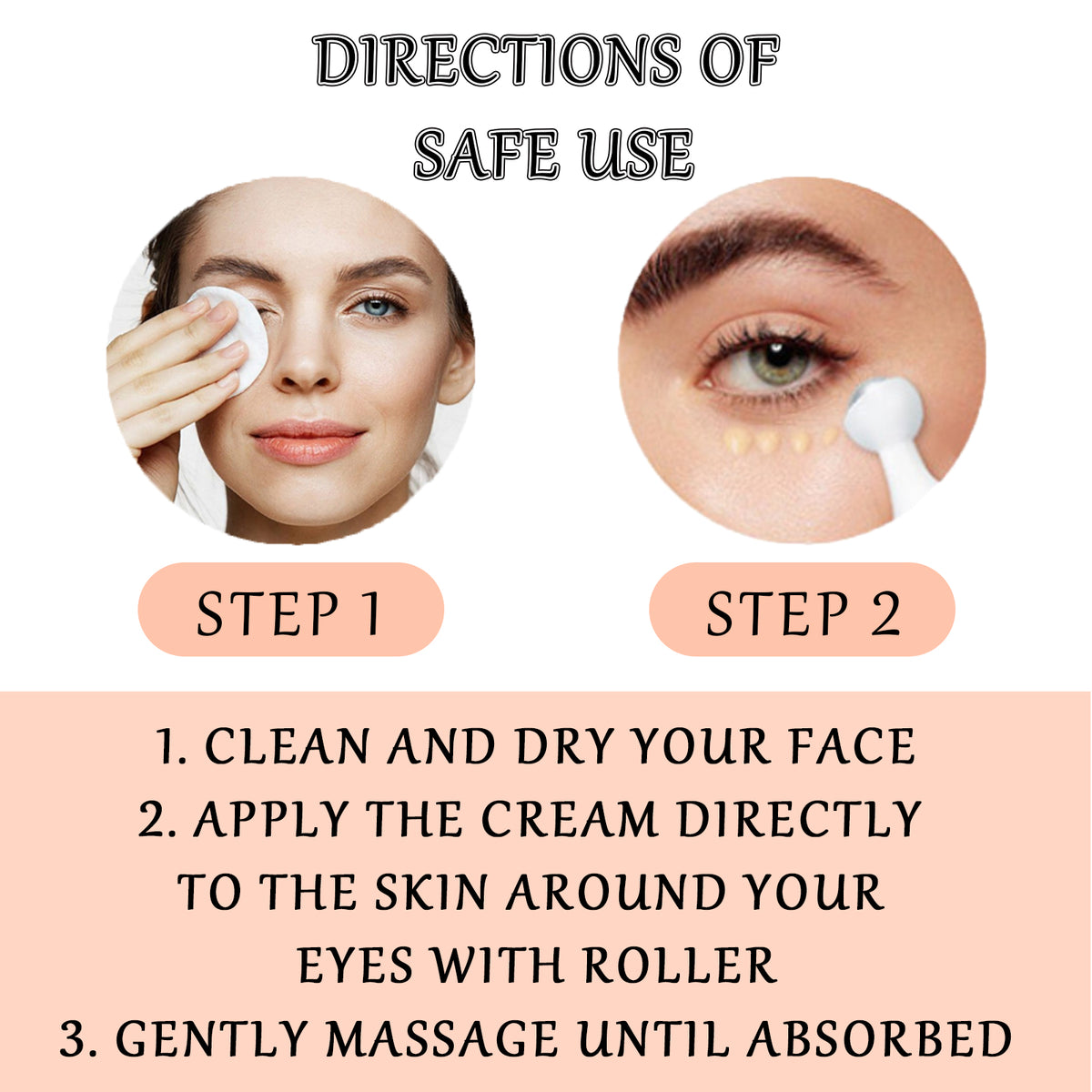 Roll-On Contour des Yeux au Café & Acide Hyaluronique – 15 ml
