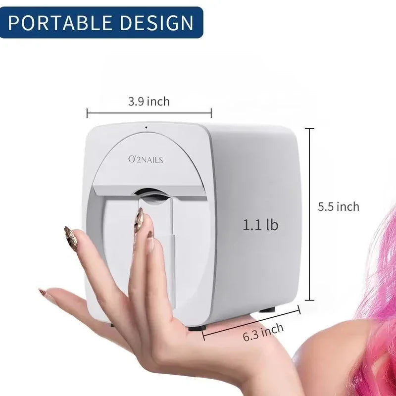Imprimante à ongles 3D Inteligente connectée