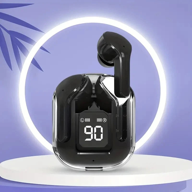 Écouteurs Bluetooth sans fil T2 d'origine, avec affichage numérique