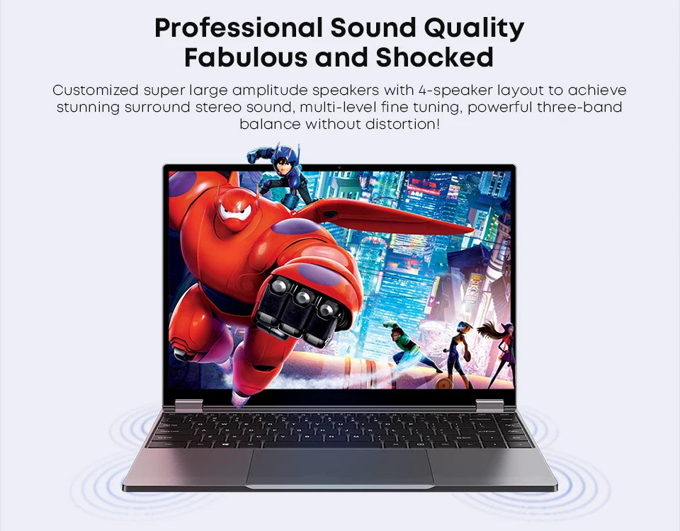 CHUWI-Ordinateur Portable ,Tablette 2 en 1, Écran Tactile 13.5 Pouces, 12 Go LPDDR5, 512 Go SSD