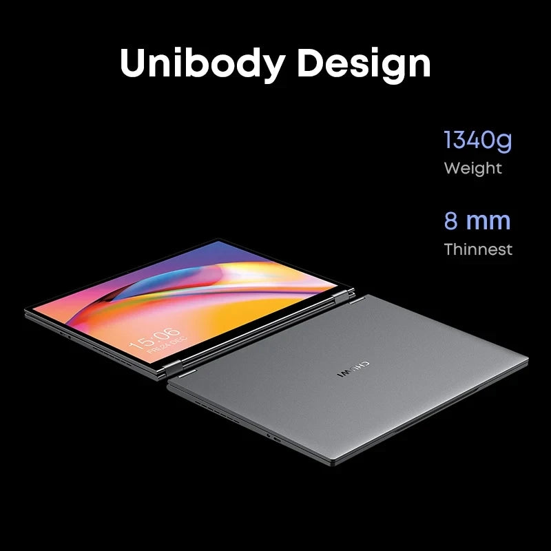 CHUWI-Ordinateur Portable ,Tablette 2 en 1, Écran Tactile 13.5 Pouces, 12 Go LPDDR5, 512 Go SSD