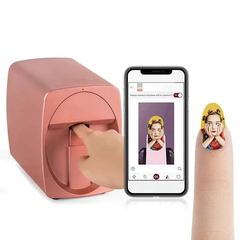 Imprimante à ongles 3D Inteligente connectée